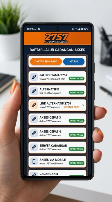 Tampilan link alternatif 2757